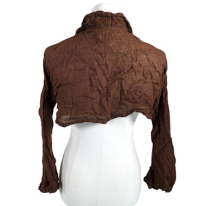 Unisex Jonet - Pluus, suurus 40 - Pruun (2)