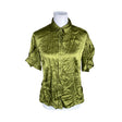 Unisex Hugo Boss - Lühikeste käistega pluus, suurus 40 - Roheline ()