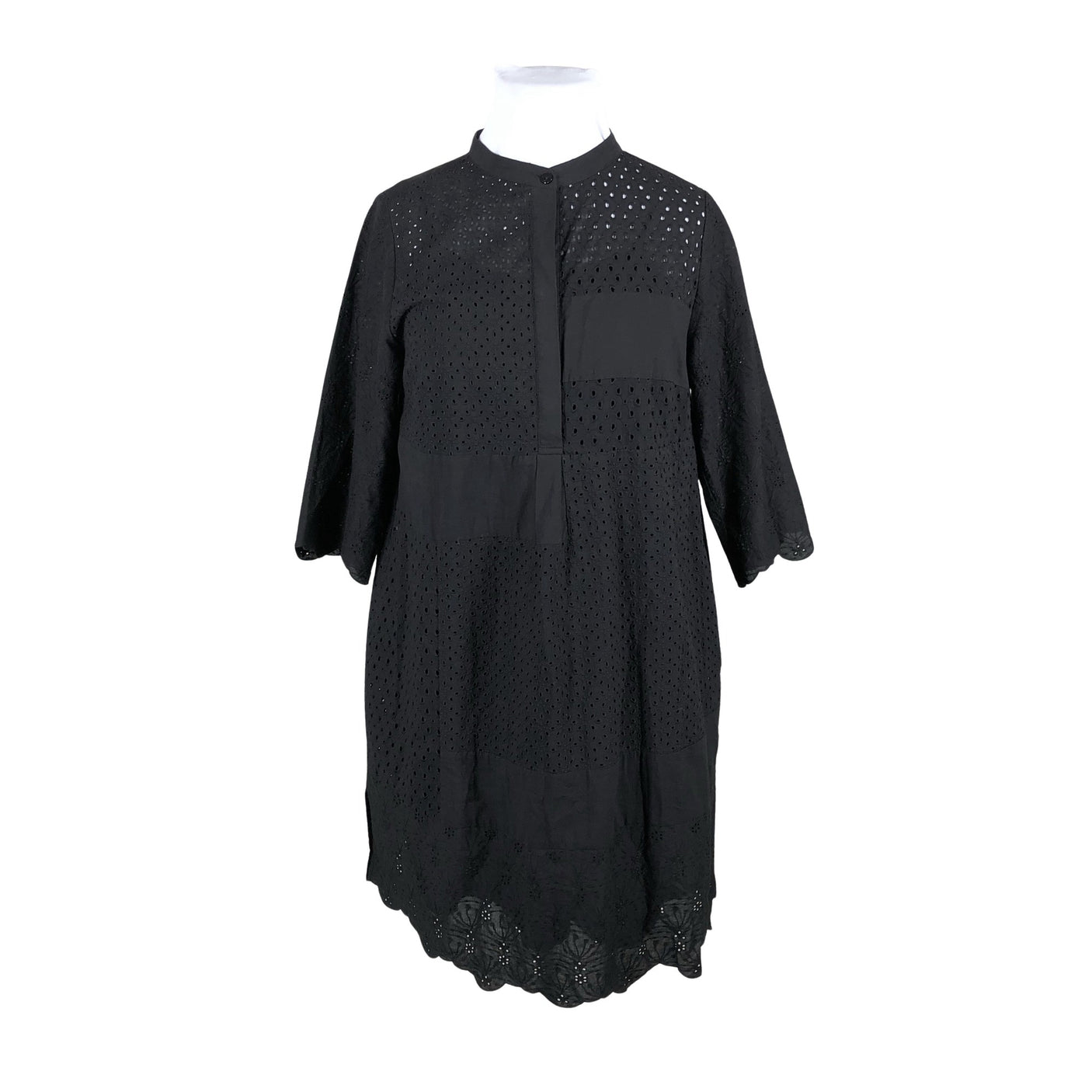 Unisex Ulla Popken - Mitteveniv kleit, suurus 44 - Must (2)