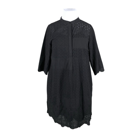 Unisex Ulla Popken - Mitteveniv kleit, suurus 44 - Must (2)