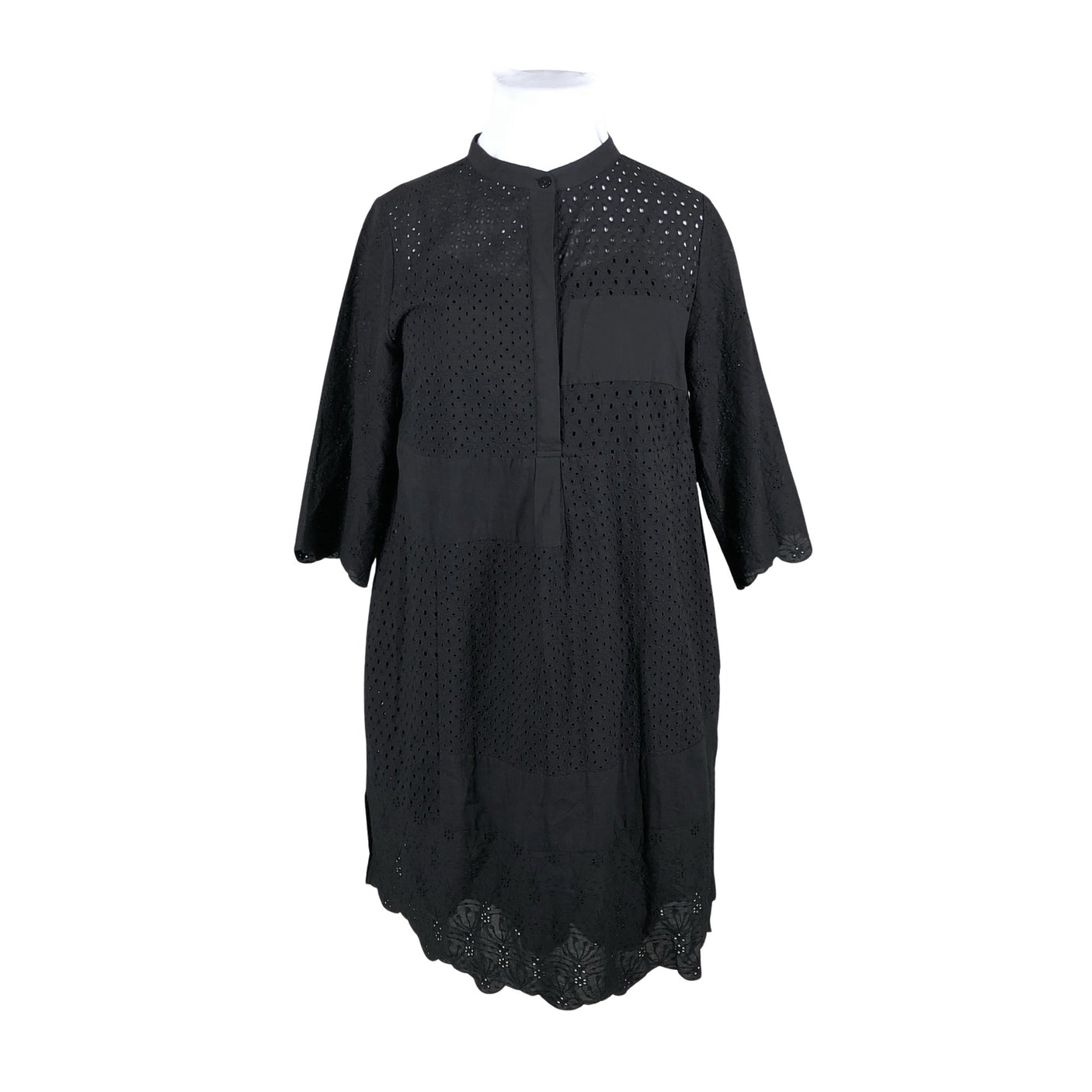 Unisex Ulla Popken - Mitteveniv kleit, suurus 44 - Must (1)