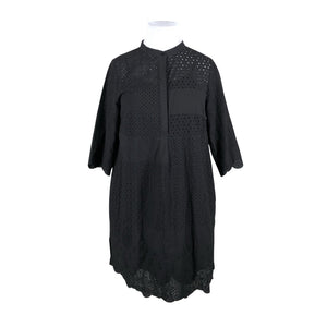 Unisex Ulla Popken - Mitteveniv kleit, suurus 44 - Must (1)