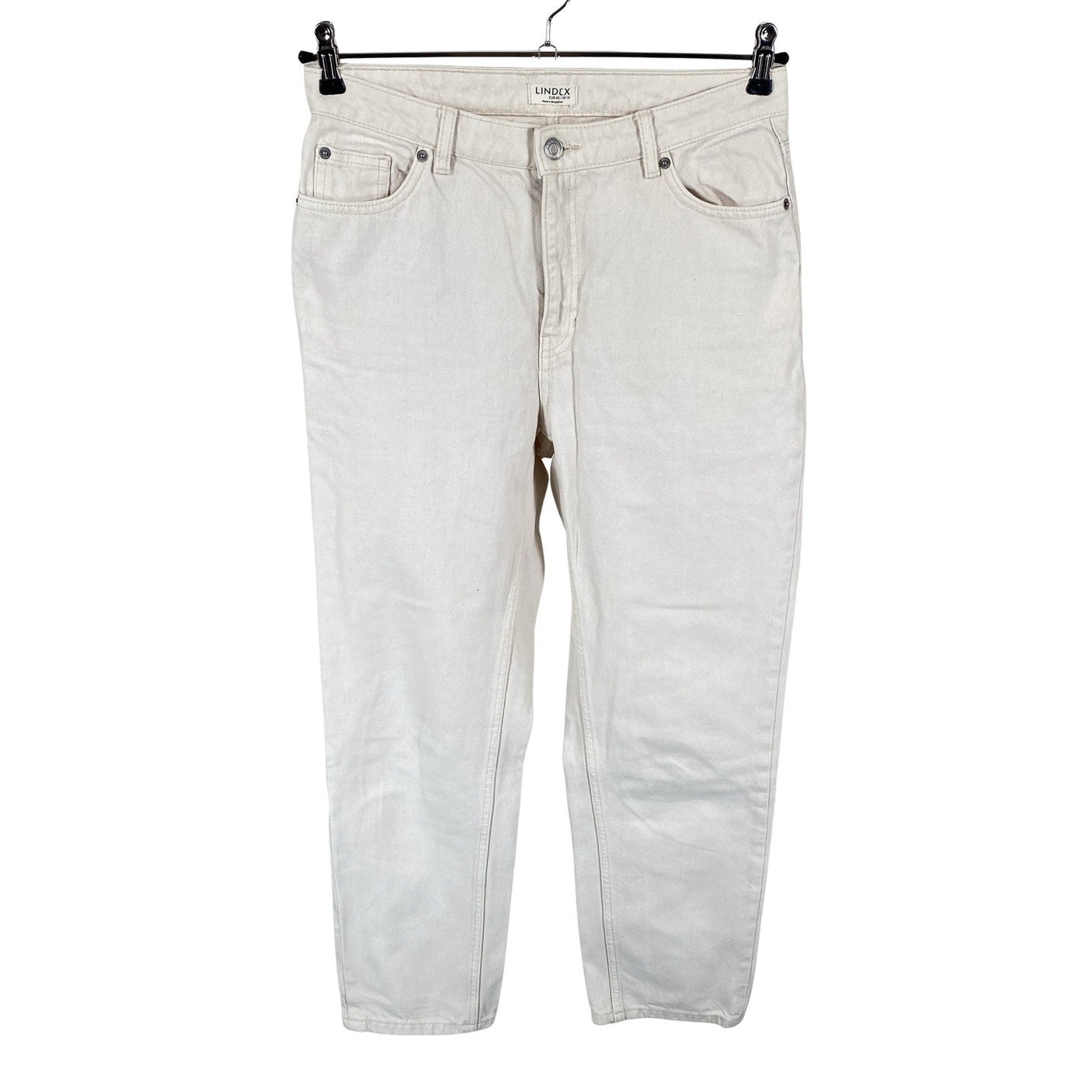 Unisex Lindex - Teksad, suurus 40 - Looduslik valge (1)