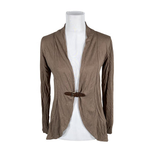 Unisex Massimo Dutti - Trikotaažist pluus, suurus 40 - Pruun (1)