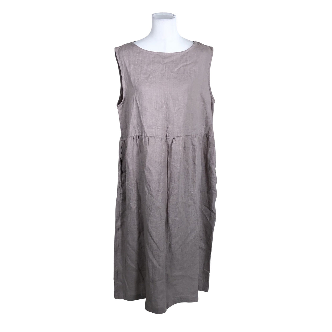 Unisex Pellavamaailma - Mitteveniv kleit, suurus 38 - Lilla (1)