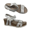 Unisex Mephisto - Kiilkontsaga rihmikud, suurus 37 - Valge ()