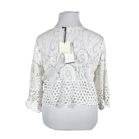 Unisex Studio - Kootud boolero, suurus 42 - Valge (2)