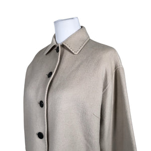 Unisex Ritva Falla - Villane mantel, suurus 34 - Beige (2)