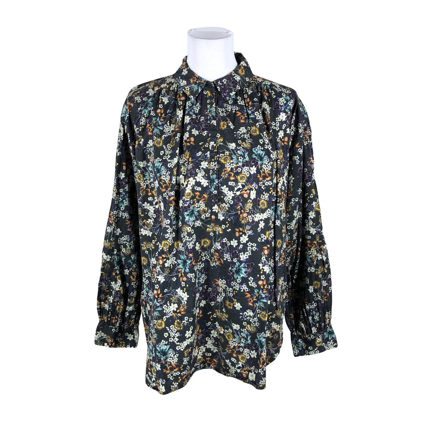 Unisex Marc O'Polo - Pluus, suurus 40 - Roheline (2)