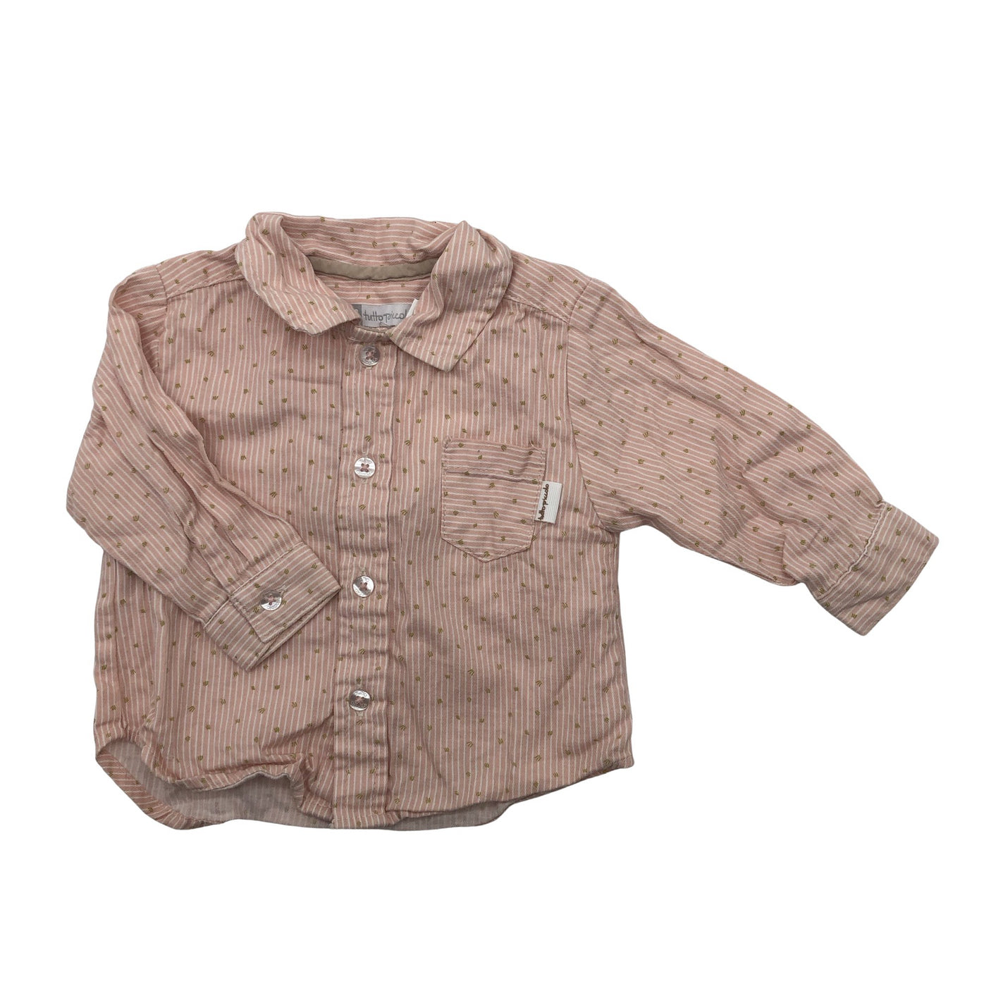 Unisex Tutto Piccolo - Triiksärk, suurus 62 - 68 - Heleroosa (2)