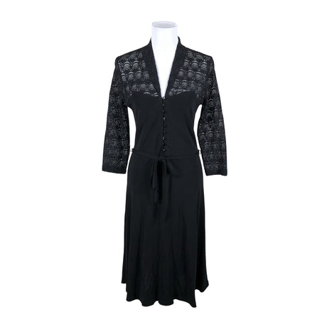 Unisex King Louie - Trikotaažist kleit, suurus 40 - Must (2)