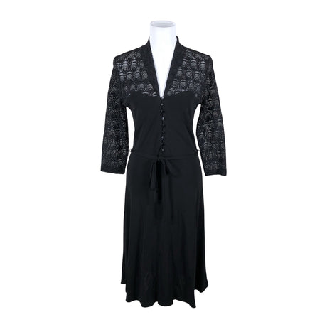 Unisex King Louie - Trikotaažist kleit, suurus 40 - Must ()