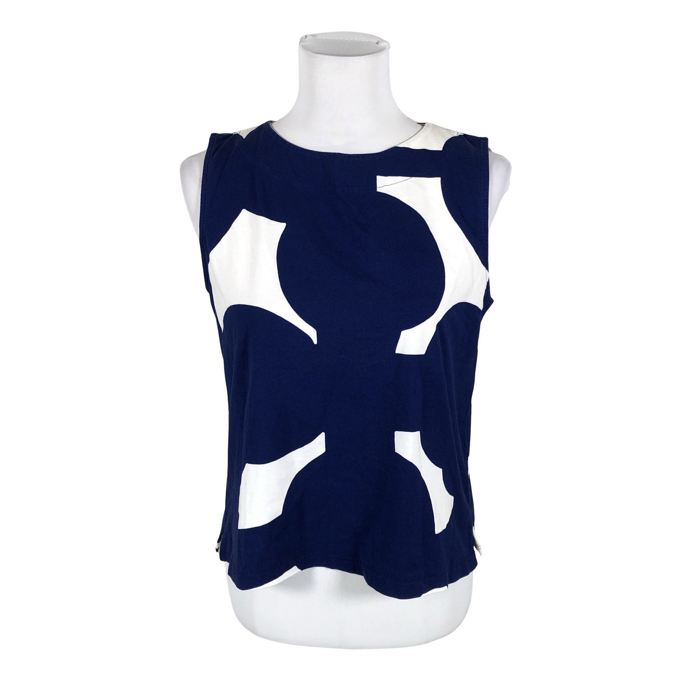 Unisex Nanso - Trikotaažist topp, suurus 40 - Sinine (1)