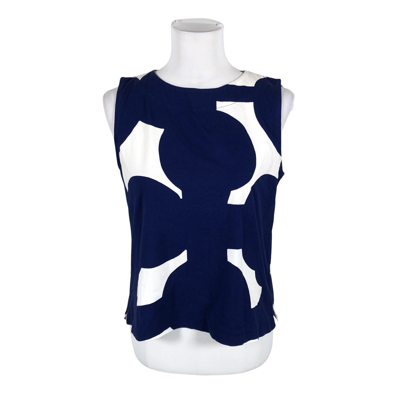 Unisex Nanso - Trikotaažist topp, suurus 40 - Sinine (2)