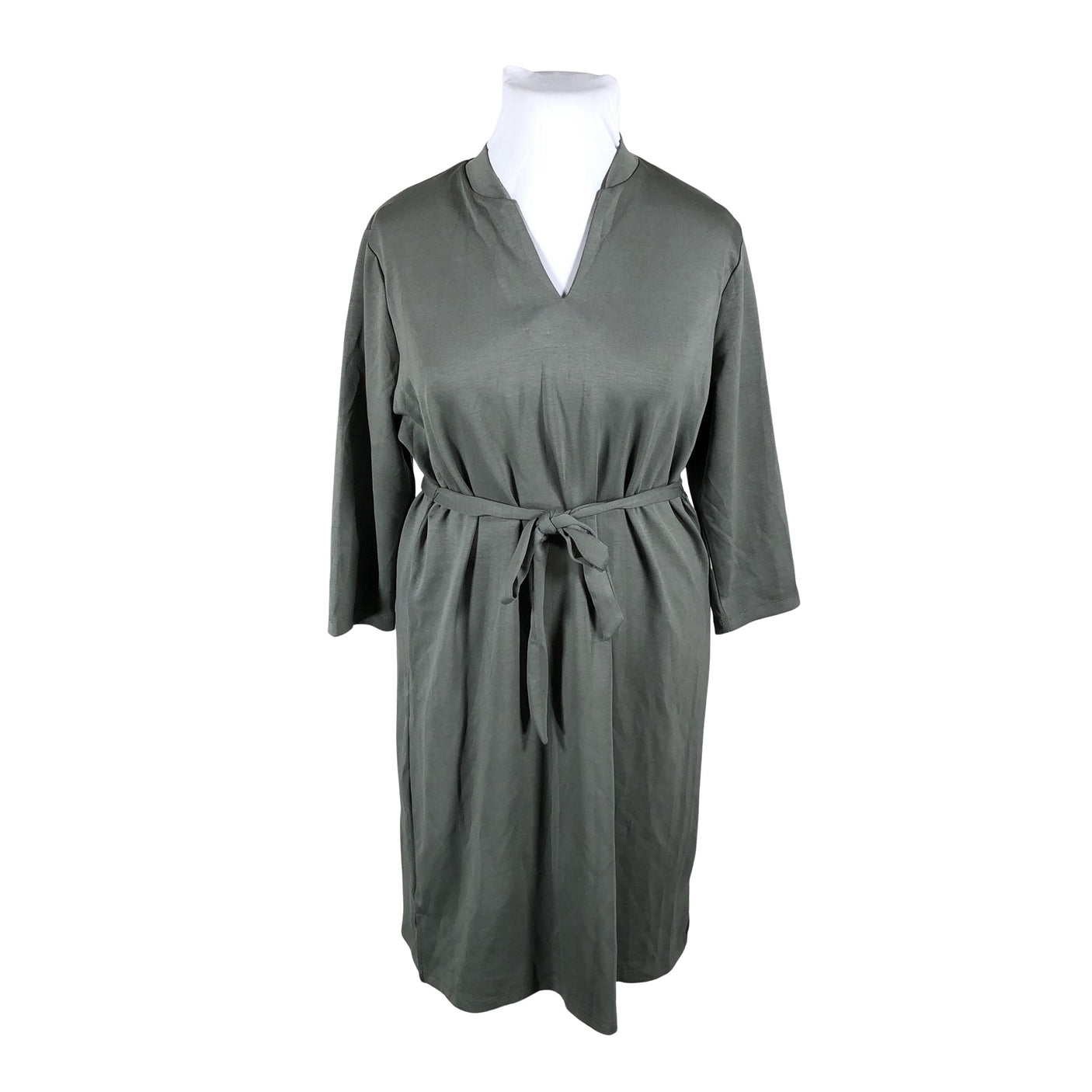 Unisex Soyaconcept - Trikotaažist kleit, suurus 42 - Roheline (1)