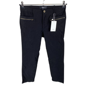 Unisex Zizzi - Mittevenivad poolpikad püksid, suurus 40 - Must (1)