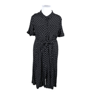 Unisex Sézane - Õhuke kleit, suurus 42 - Must (1)