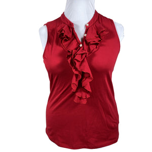 Unisex Lauren Ralph Lauren - Trikotaažist topp, suurus 42 - Punane (1)