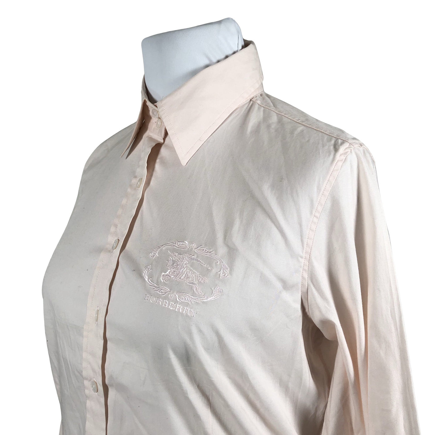 Unisex Burberry - Triiksärk, suurus 42 - Heleroosa (2)