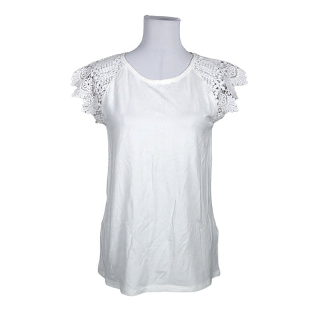 Unisex Esprit - Trikotaažist topp, suurus 38 - Looduslik valge ()