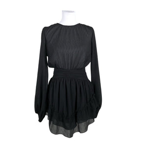 Unisex Na-KD - Õhuke kleit, suurus 34 - Must (1)