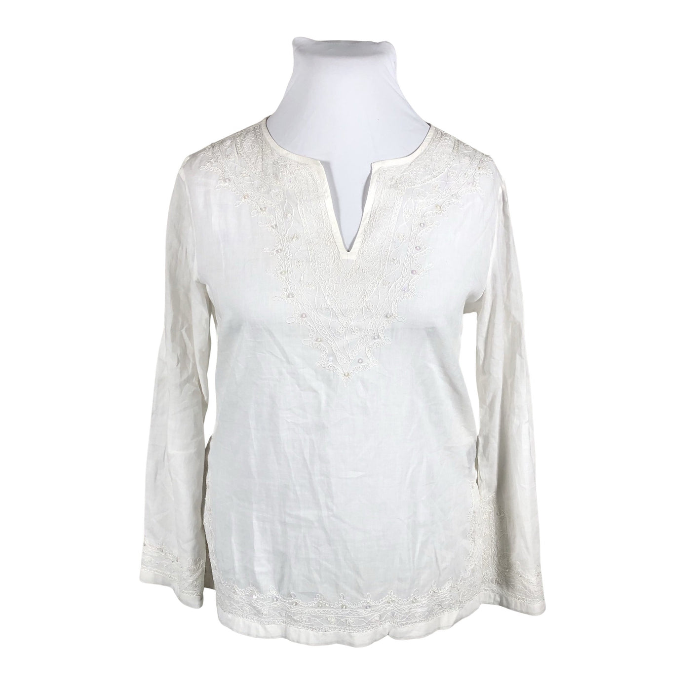Unisex Sisters - Pluus, suurus 42 - Looduslik valge (1)