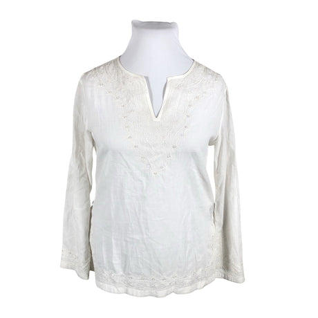 Unisex Sisters - Pluus, suurus 42 - Looduslik valge (2)