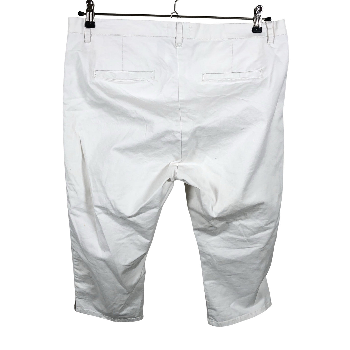 Unisex Holly & Whyte by Lindex - Mittevenivad poolpikad püksid, suurus 46 - Looduslik valge (2)