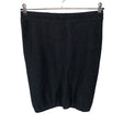 Unisex Kino - Kootud seelik, suurus 38 - Must ()