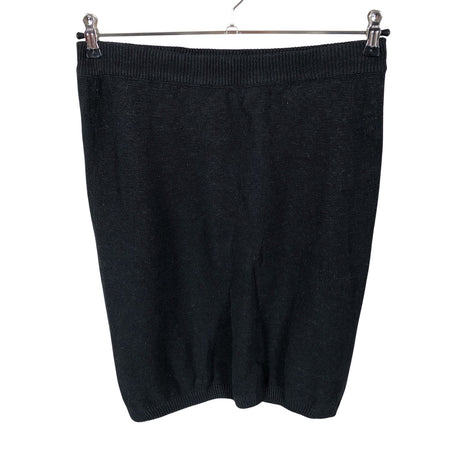 Unisex Kino - Kootud seelik, suurus 38 - Must ()