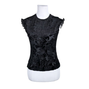 Unisex InWear - Lühikeste käistega pluus, suurus 36 - Must (1)