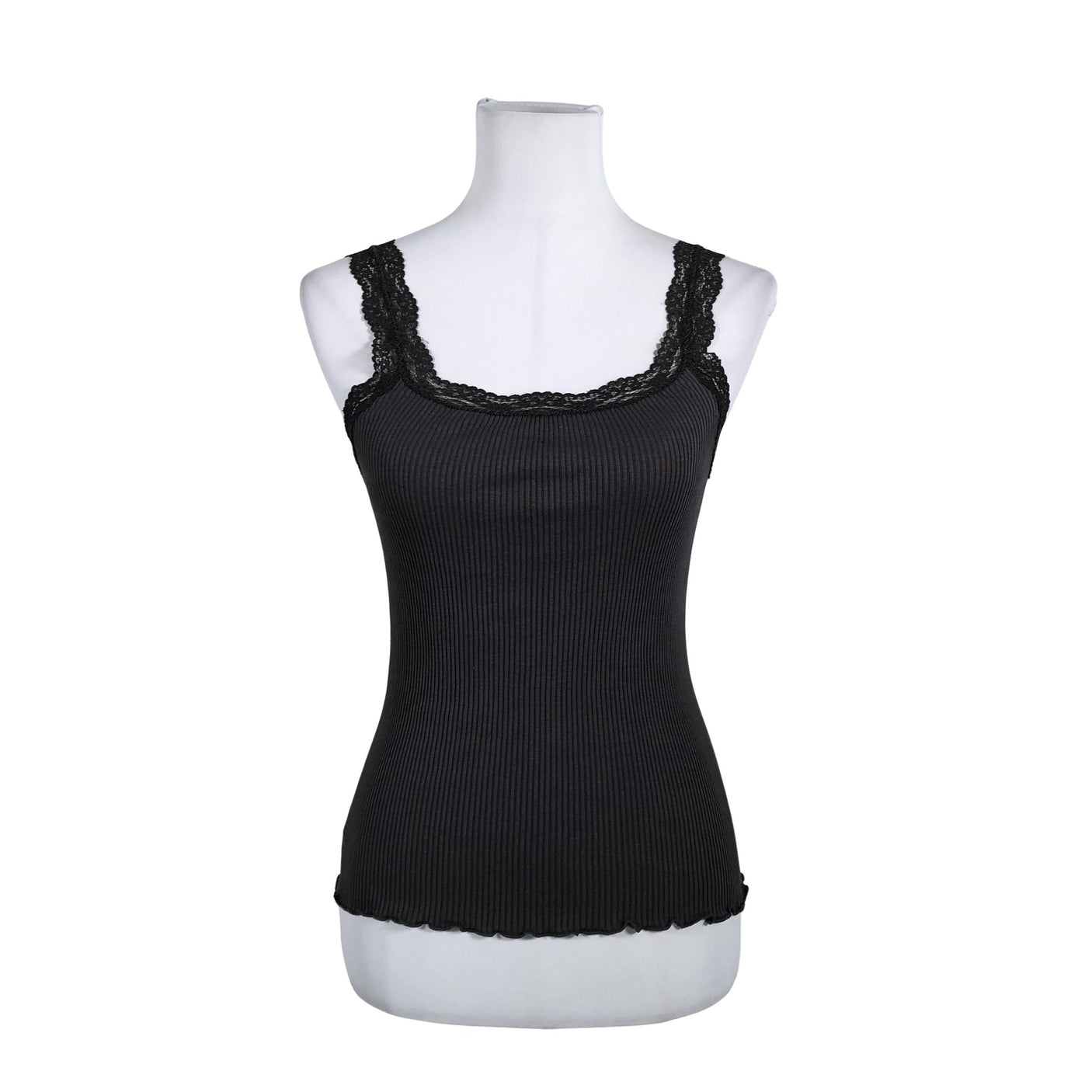 Unisex Rosemunde - Trikotaažist topp, suurus 36 - Hall (1)