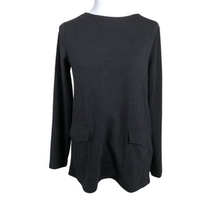 Unisex Noom - Trikotaažist pluus, suurus 36 - Must (1)