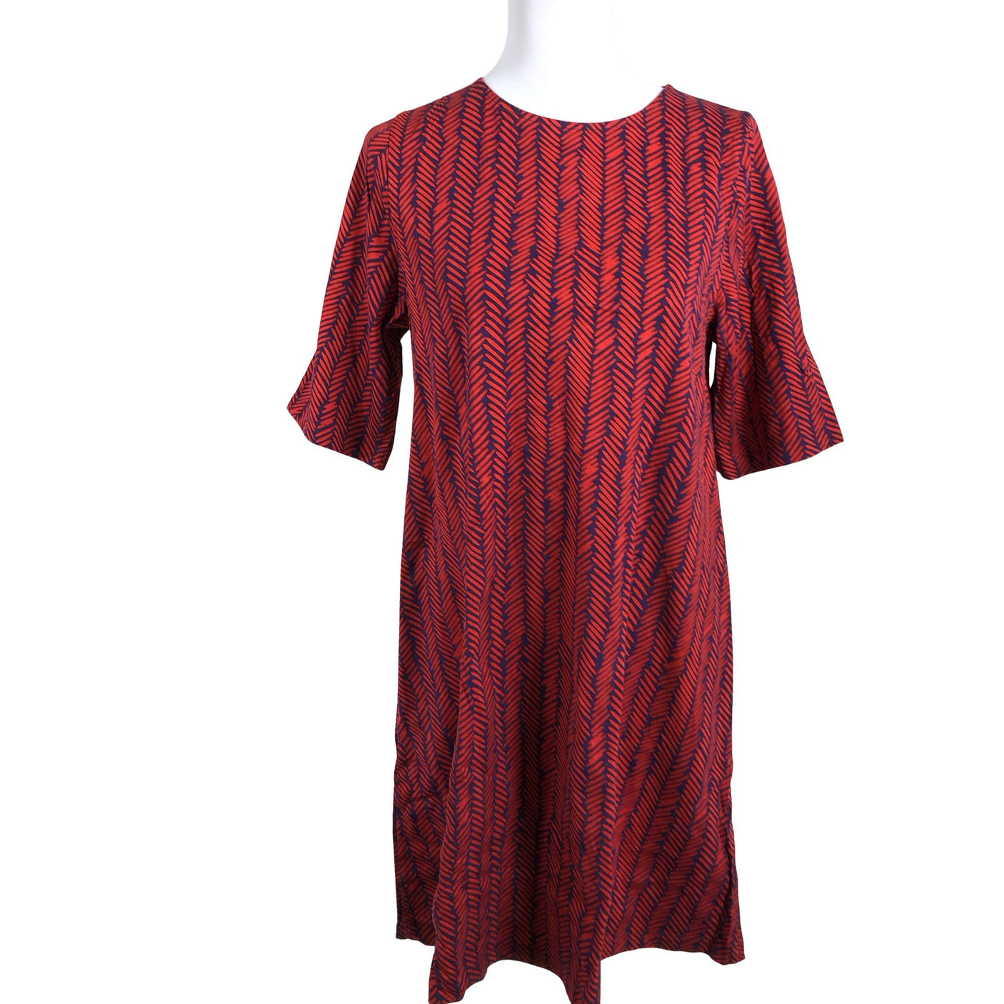 Unisex Marimekko - Trikotaažist kleit, suurus 34 - Punane (1)
