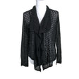 Unisex O.I.S - Lühikeste käistega pluus, suurus 40 - Must ()