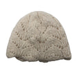Unisex Handmade - Talvemüts, suurus 56 - 58 cm - Looduslik valge ()
