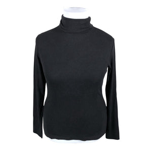 Unisex NOSH - Trikotaažist pluus, suurus 40 - Must (1)