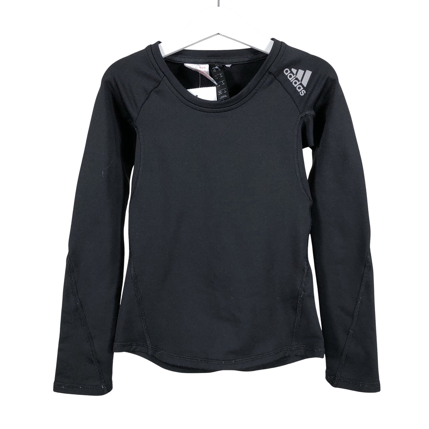 Unisex Adidas - Spordisärk, pikad käised, suurus 122 - 128 - Must (1)