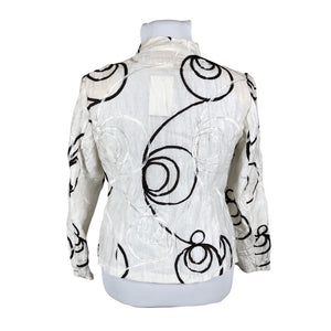 Unisex Kirsten Krog Design - Jakk, suurus 40 - Valge (2)
