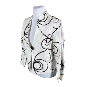 Unisex Kirsten Krog Design - Jakk, suurus 40 - Valge (3)