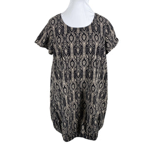 Unisex Zizzi - Mitteveniv tuunika, suurus 46 - Must (1)