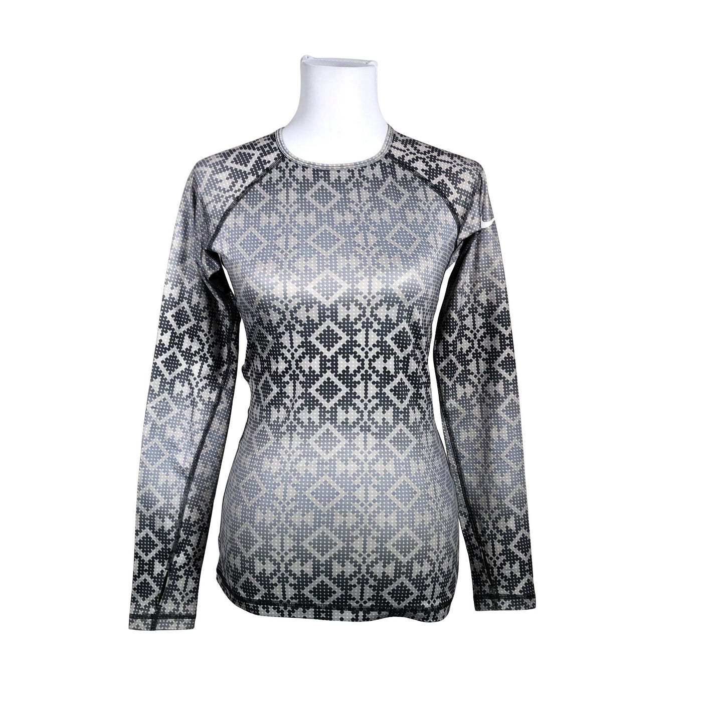 Unisex Nike - Spordisärk, pikad käised, suurus 36 - Hall (1)