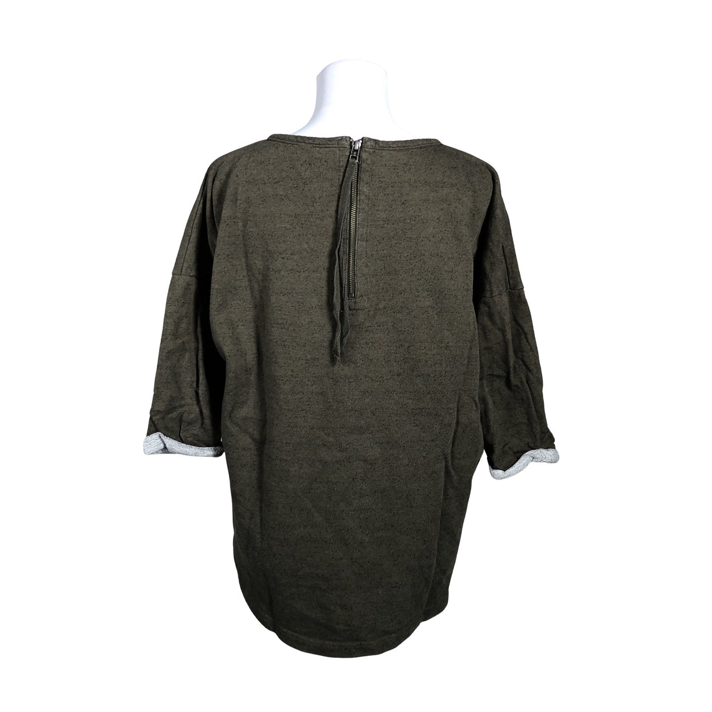 Unisex Part two - Dressikangast pluus, suurus 38 - Roheline (2)
