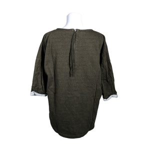 Unisex Part two - Dressikangast pluus, suurus 38 - Roheline (2)
