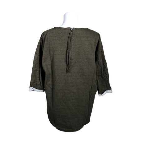 Unisex Part two - Dressikangast pluus, suurus 38 - Roheline (2)