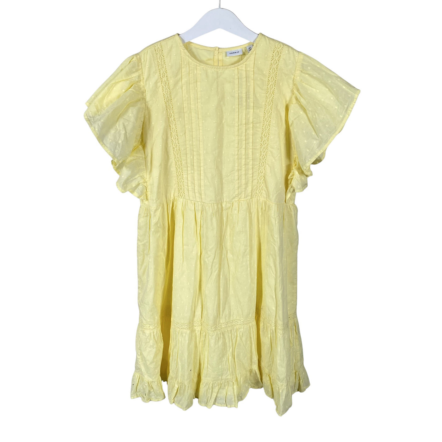 Unisex Name It - Mitteveniv kleit, suurus 146 - 152 - Kollane (1)