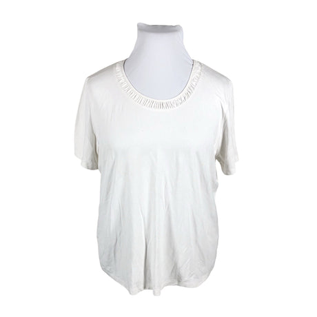 Unisex Steilmann - T-särk, suurus 46 - Looduslik valge ()