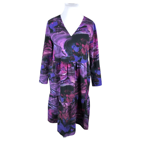 Unisex Nakoa - Trikotaažist kleit, suurus 44 - Lilla ()