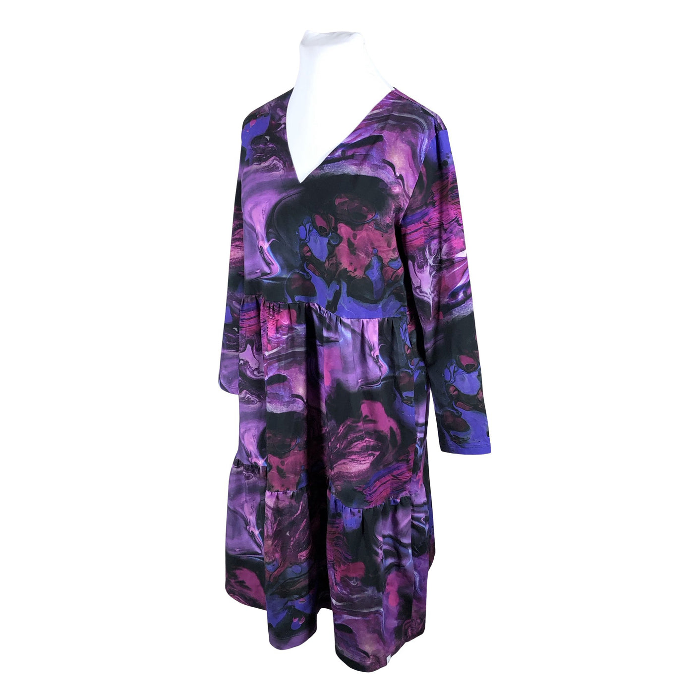 Unisex Nakoa - Trikotaažist kleit, suurus 44 - Lilla (3)