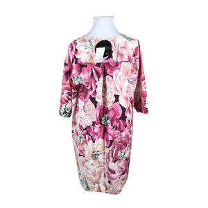 Unisex Ommellinen - Trikotaažist kleit, suurus 46 - Roosa (2)